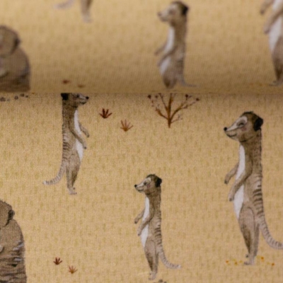 Jersey | Animals Christiane Zielinski | Erdmännchen dunkelbeige